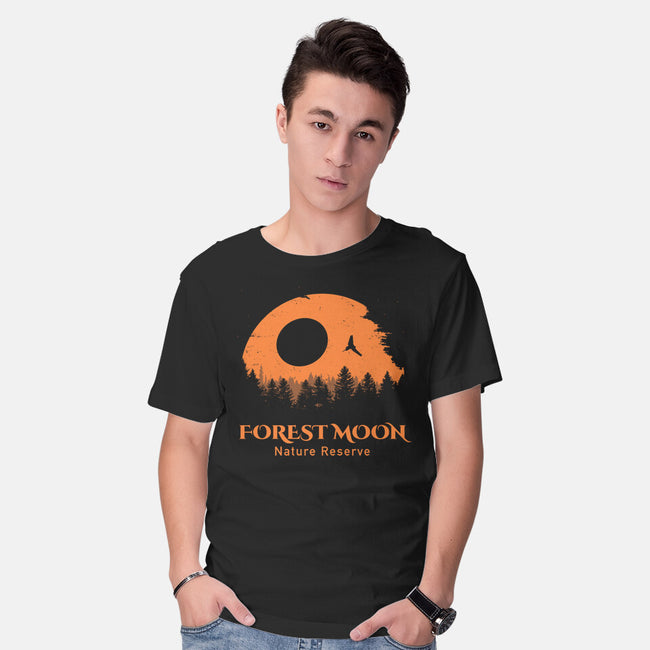 Forest Moon Nature Reserve-Mens-Basic-Tee-drbutler