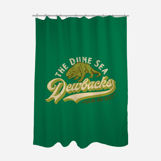 Dune Sea Dewbacks-None-Polyester-Shower Curtain-Wheels