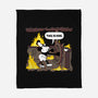 Everything's Fine On The Steamboat-None-Fleece-Blanket-rocketman_art