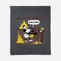 Everything's Fine On The Steamboat-None-Fleece-Blanket-rocketman_art