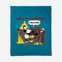 Everything's Fine On The Steamboat-None-Fleece-Blanket-rocketman_art