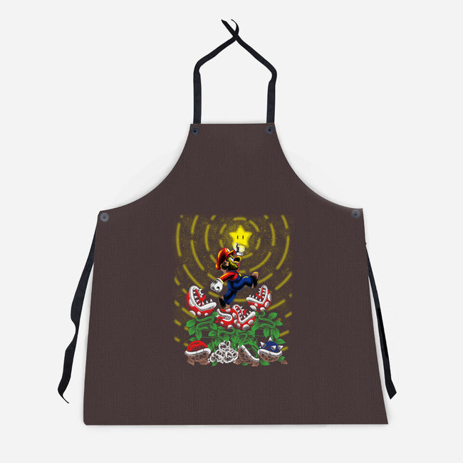 Jumpman Star-Unisex-Kitchen-Apron-rmatix