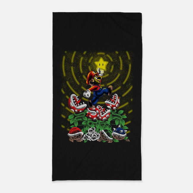 Jumpman Star-None-Beach-Towel-rmatix