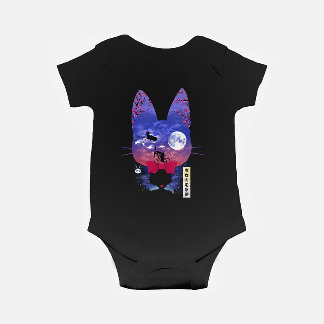 Cat Delivery-Baby-Basic-Onesie-dandingeroz