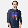 Cat Delivery-Mens-Long Sleeved-Tee-dandingeroz