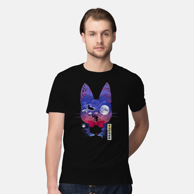 Cat Delivery-Mens-Premium-Tee-dandingeroz