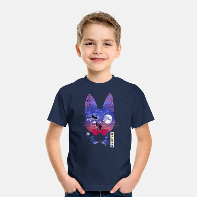 Cat Delivery-Youth-Basic-Tee-dandingeroz