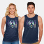 Wonderland Cat-Unisex-Basic-Tank-dandingeroz