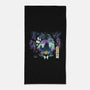 Wonderland Cat-None-Beach-Towel-dandingeroz