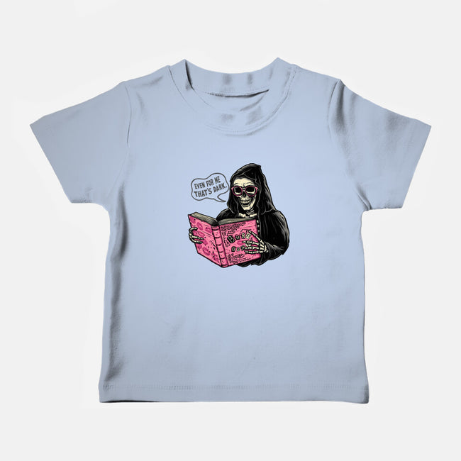 Burn Book-Baby-Basic-Tee-momma_gorilla