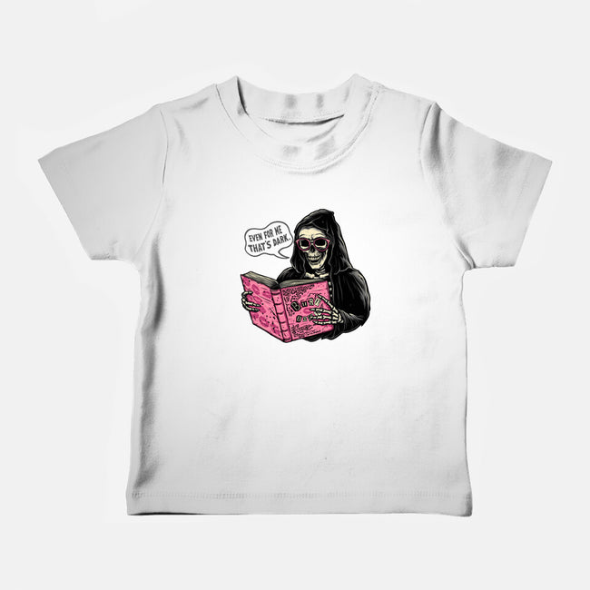 Burn Book-Baby-Basic-Tee-momma_gorilla