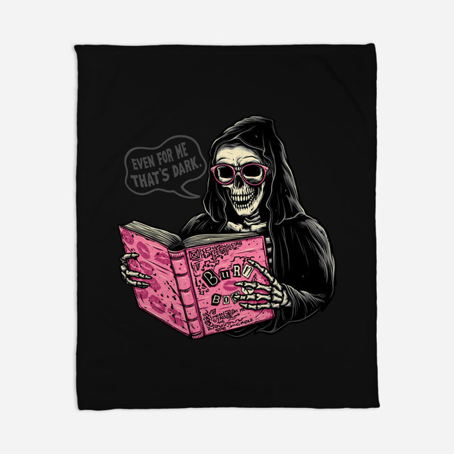 Burn Book-None-Fleece-Blanket-momma_gorilla