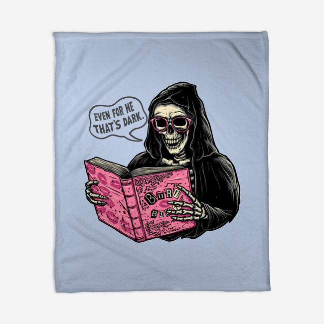 Burn Book-None-Fleece-Blanket-momma_gorilla