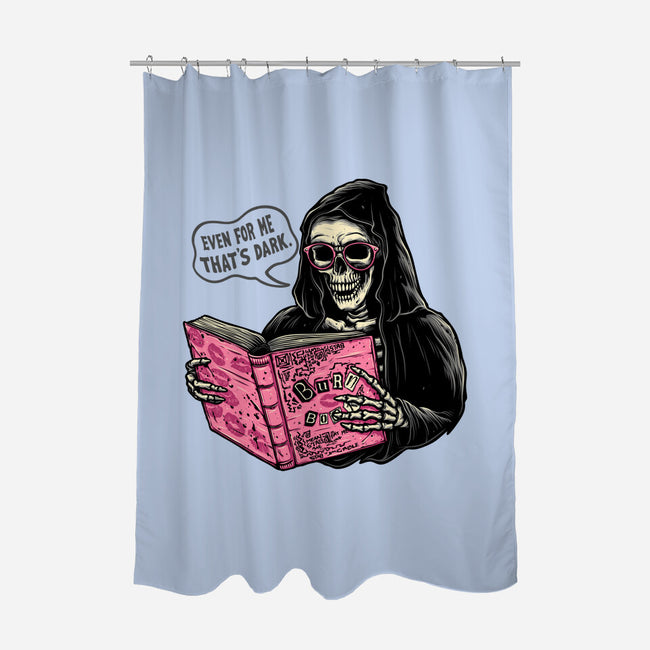 Burn Book-None-Polyester-Shower Curtain-momma_gorilla