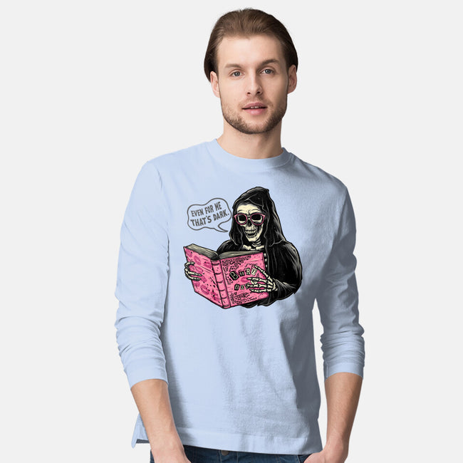 Burn Book-Mens-Long Sleeved-Tee-momma_gorilla