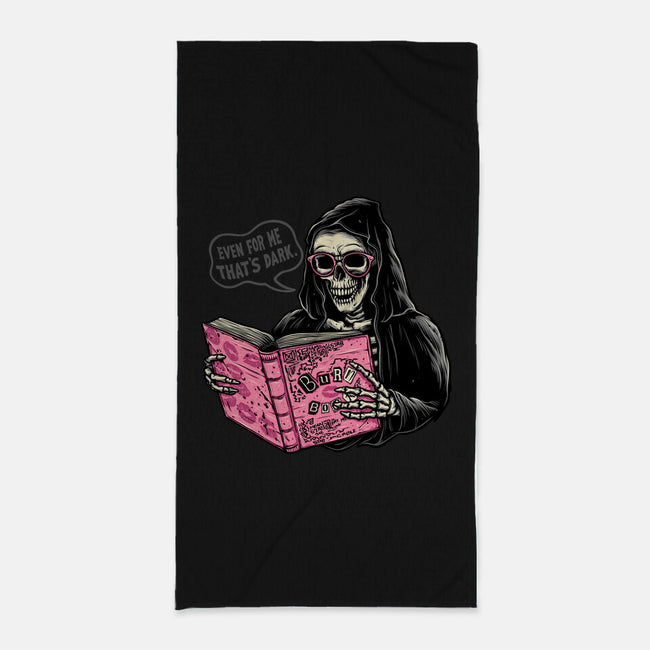 Burn Book-None-Beach-Towel-momma_gorilla