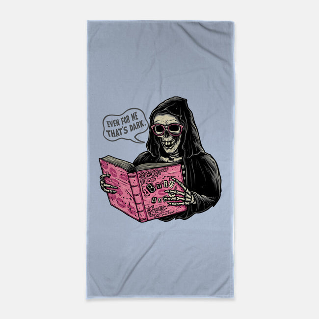 Burn Book-None-Beach-Towel-momma_gorilla