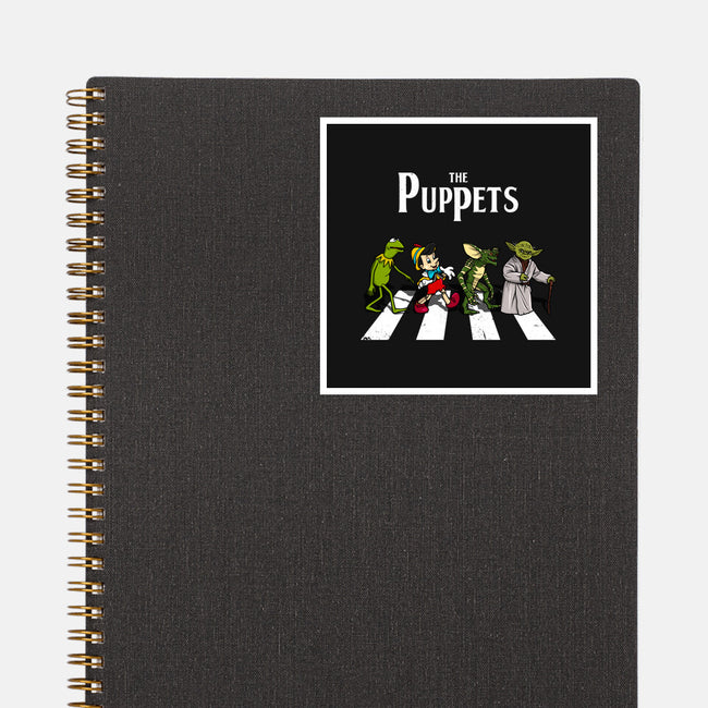 The Puppets Road-None-Glossy-Sticker-drbutler