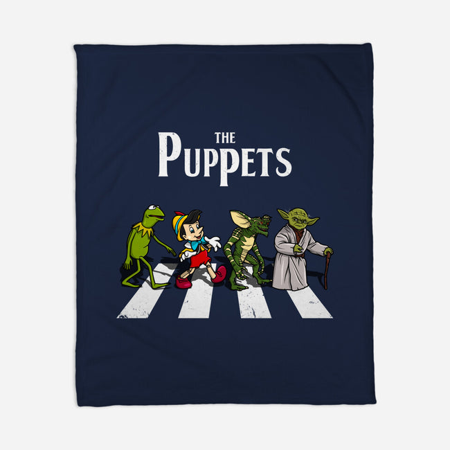 The Puppets Road-None-Fleece-Blanket-drbutler