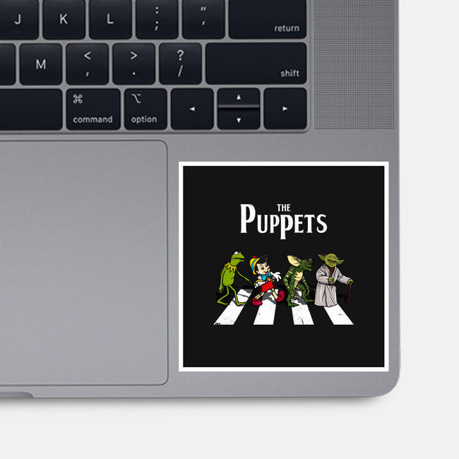 The Puppets Road-None-Glossy-Sticker-drbutler