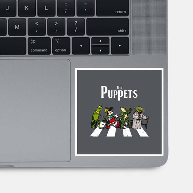 The Puppets Road-None-Glossy-Sticker-drbutler