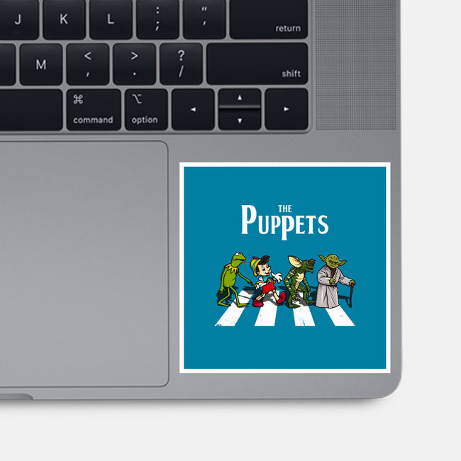 The Puppets Road-None-Glossy-Sticker-drbutler