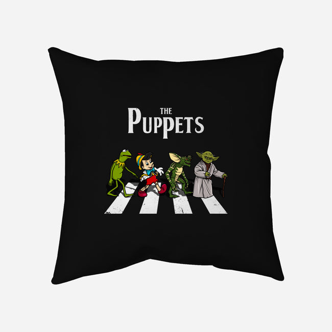 The Puppets Road-None-Removable Cover-Throw Pillow-drbutler