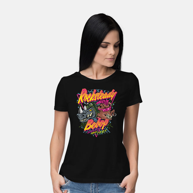 Double Trouble Mutant-Womens-Basic-Tee-arace