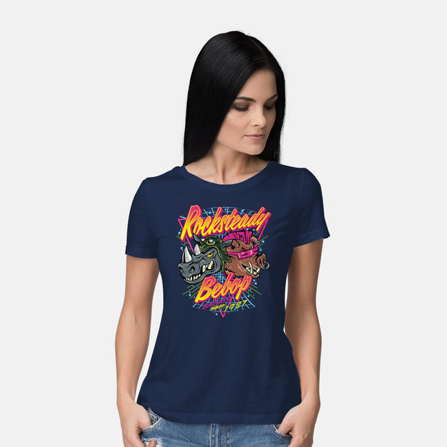 Double Trouble Mutant-Womens-Basic-Tee-arace