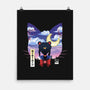 Sailor Cat Landscape-None-Matte-Poster-dandingeroz