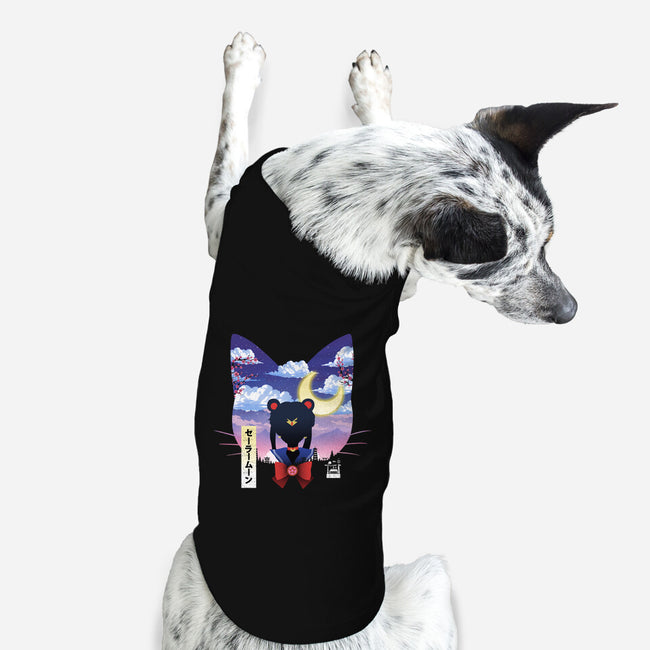 Sailor Cat Landscape-Dog-Basic-Pet Tank-dandingeroz