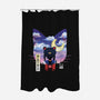 Sailor Cat Landscape-None-Polyester-Shower Curtain-dandingeroz