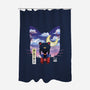 Sailor Cat Landscape-None-Polyester-Shower Curtain-dandingeroz