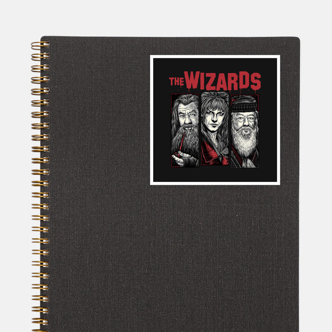 The Wizards-None-Glossy-Sticker-momma_gorilla