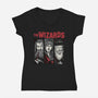 The Wizards-Womens-V-Neck-Tee-momma_gorilla