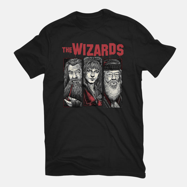 The Wizards-Mens-Basic-Tee-momma_gorilla