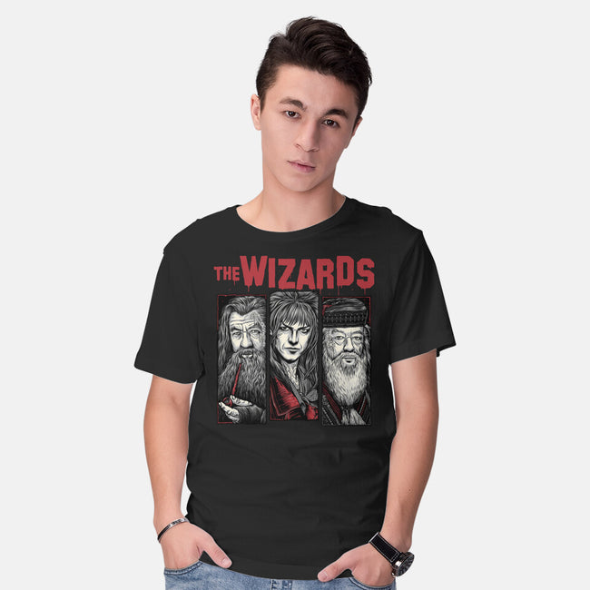 The Wizards-Mens-Basic-Tee-momma_gorilla