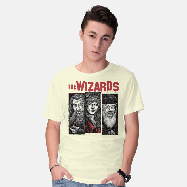 The Wizards-Mens-Basic-Tee-momma_gorilla