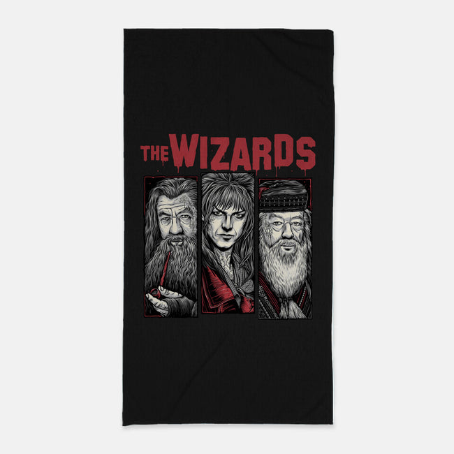 The Wizards-None-Beach-Towel-momma_gorilla