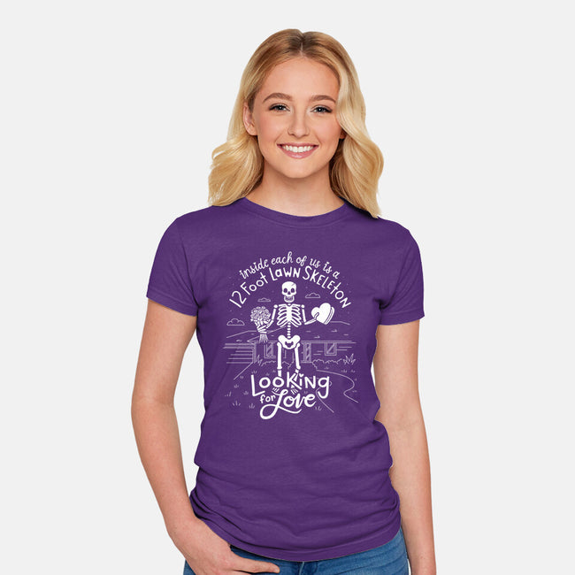 Looking For Love-Womens-Fitted-Tee-Aarons Art Room