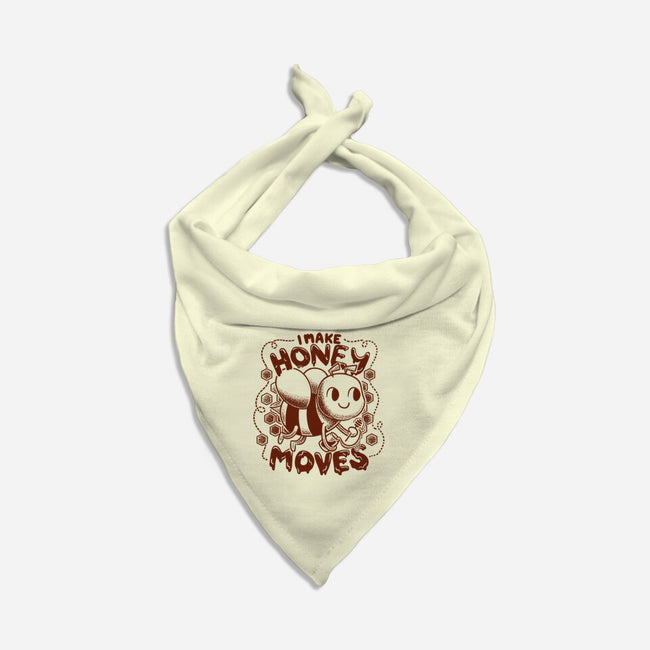 Honey Moves-Dog-Bandana-Pet Collar-Aarons Art Room