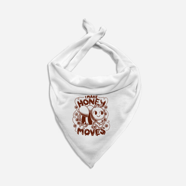 Honey Moves-Dog-Bandana-Pet Collar-Aarons Art Room