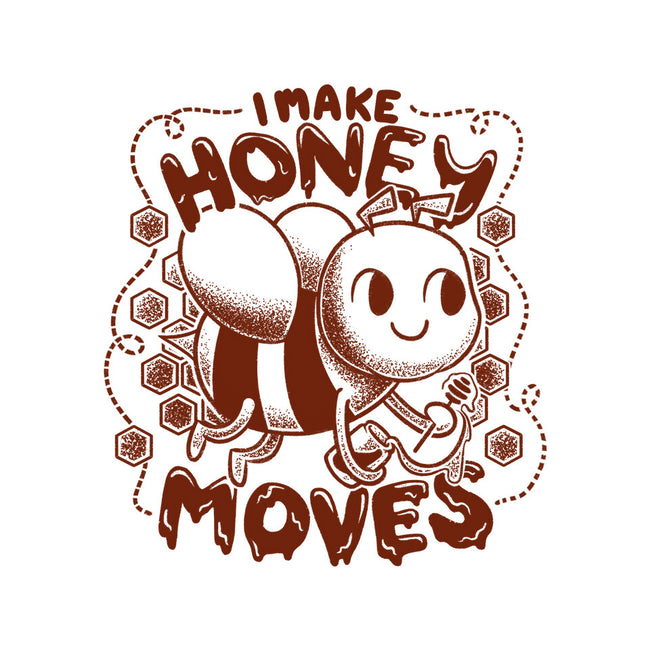 Honey Moves-Womens-Fitted-Tee-Aarons Art Room