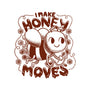 Honey Moves-Womens-Fitted-Tee-Aarons Art Room