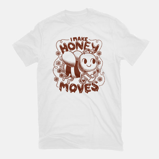 Honey Moves-Womens-Basic-Tee-Aarons Art Room