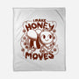 Honey Moves-None-Fleece-Blanket-Aarons Art Room