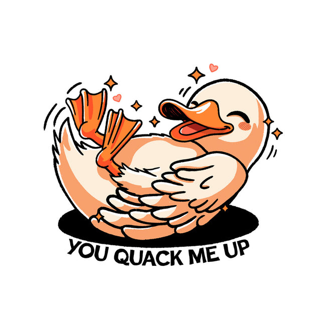 You Quack Me Up-Womens-Fitted-Tee-fanfreak1