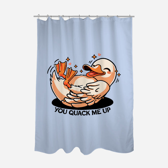 You Quack Me Up-None-Polyester-Shower Curtain-fanfreak1