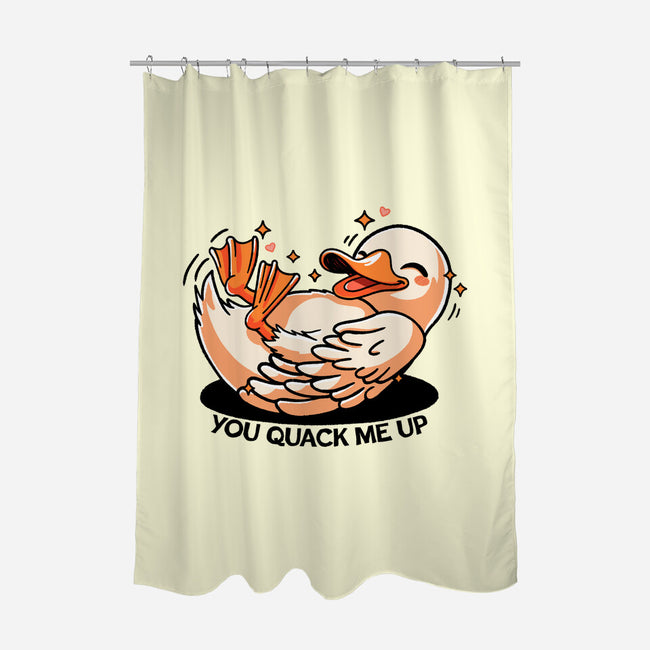 You Quack Me Up-None-Polyester-Shower Curtain-fanfreak1