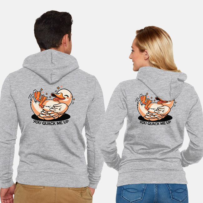 You Quack Me Up-Unisex-Zip-Up-Sweatshirt-fanfreak1